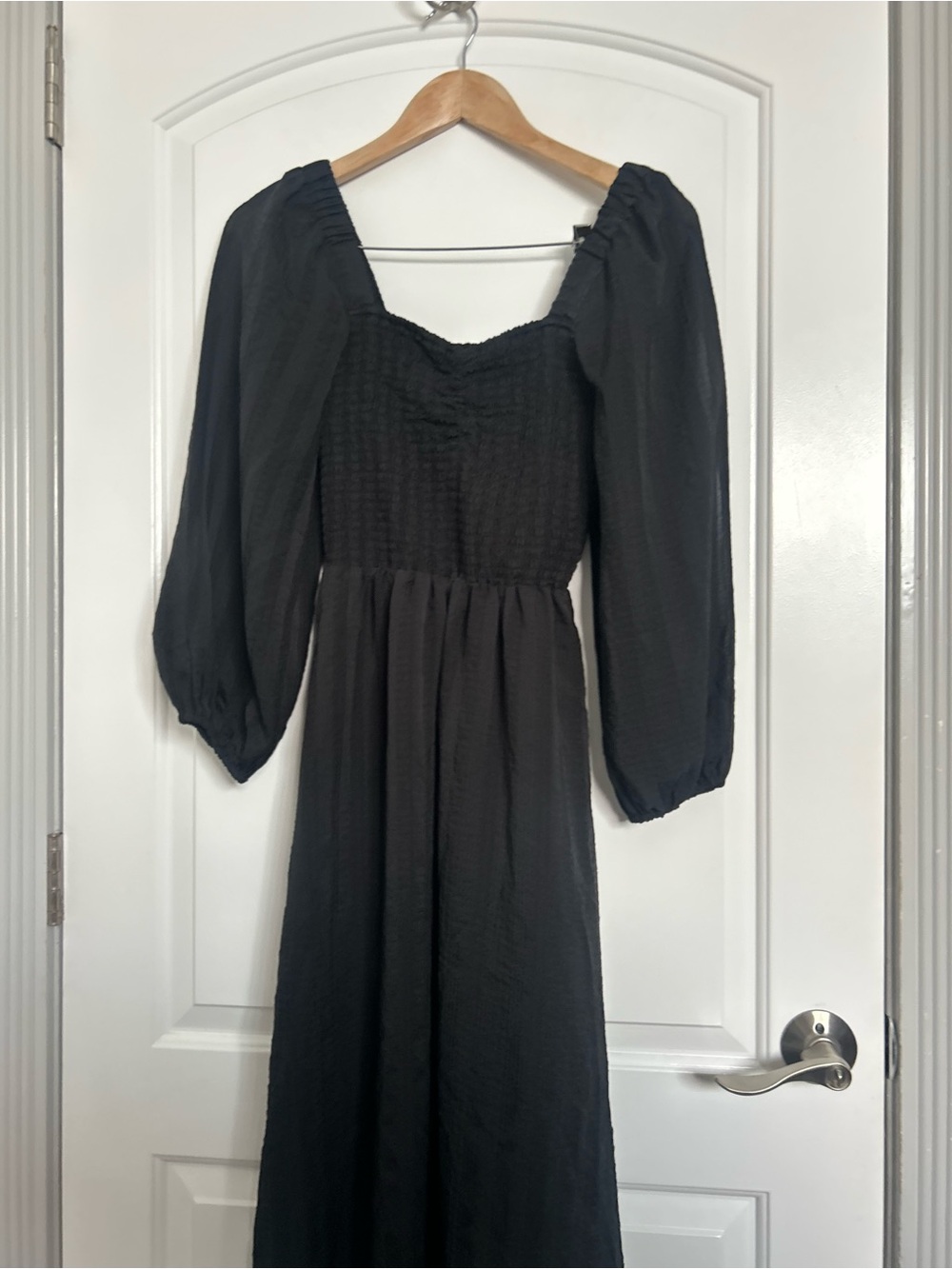 Madewell Lucie Sweetheart Midi Dress Size S Boho Cottage Prairie Coastal Chic - Picture 4 of 15